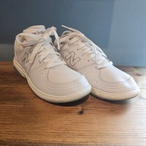 New‎ Balance 813 White Leather Walking Shoes WW813WT Women's Size 9.5 2A